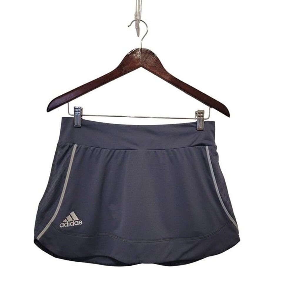 Adidas Womens Skirt Grey S Climacool Utility Tennis Golf Skort  New